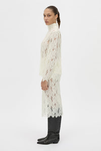 Zemira Long Sleeve Lace Top