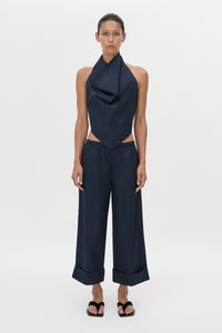 Onesto Cropped Wide Leg Pant