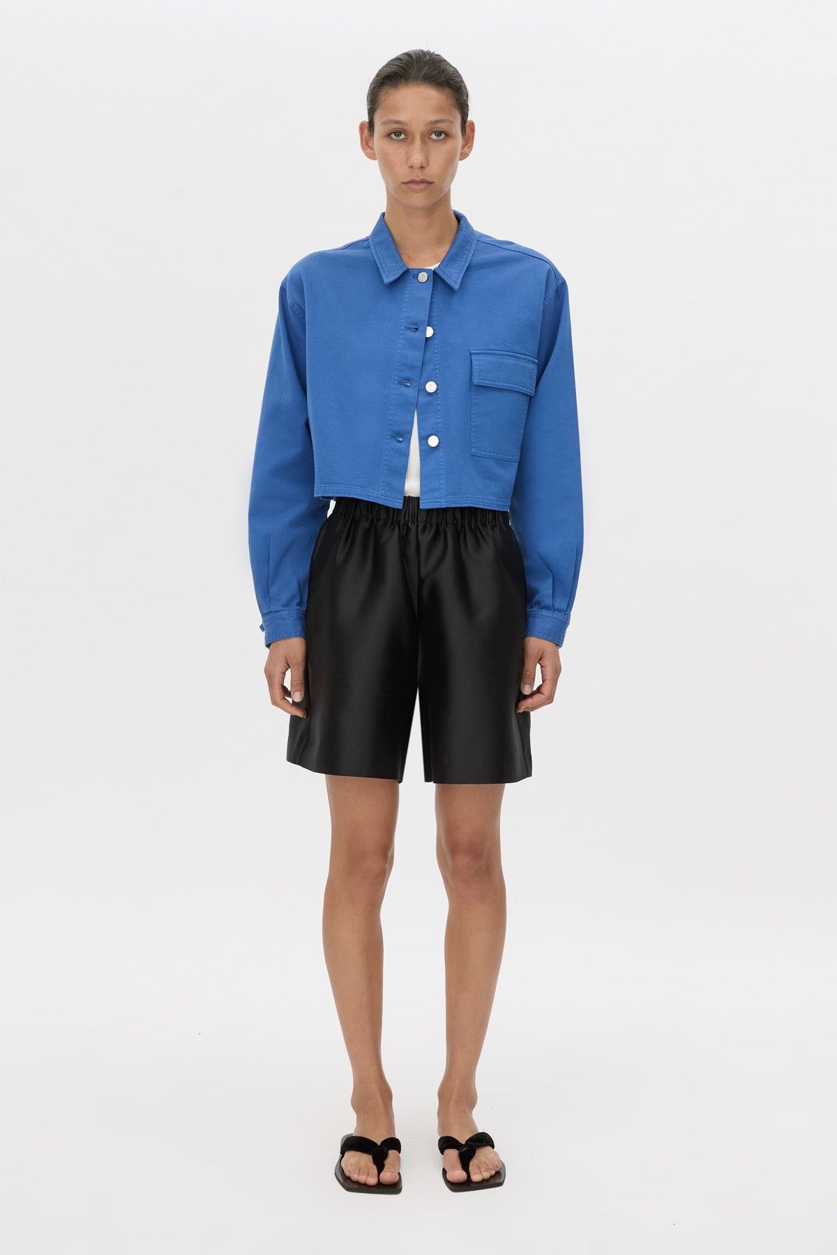 River Crop Overshirt