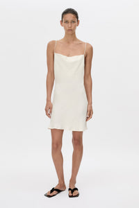 Allegro Satin Bias Mini Dress