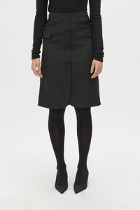 Floret Tailored Midi Skirt