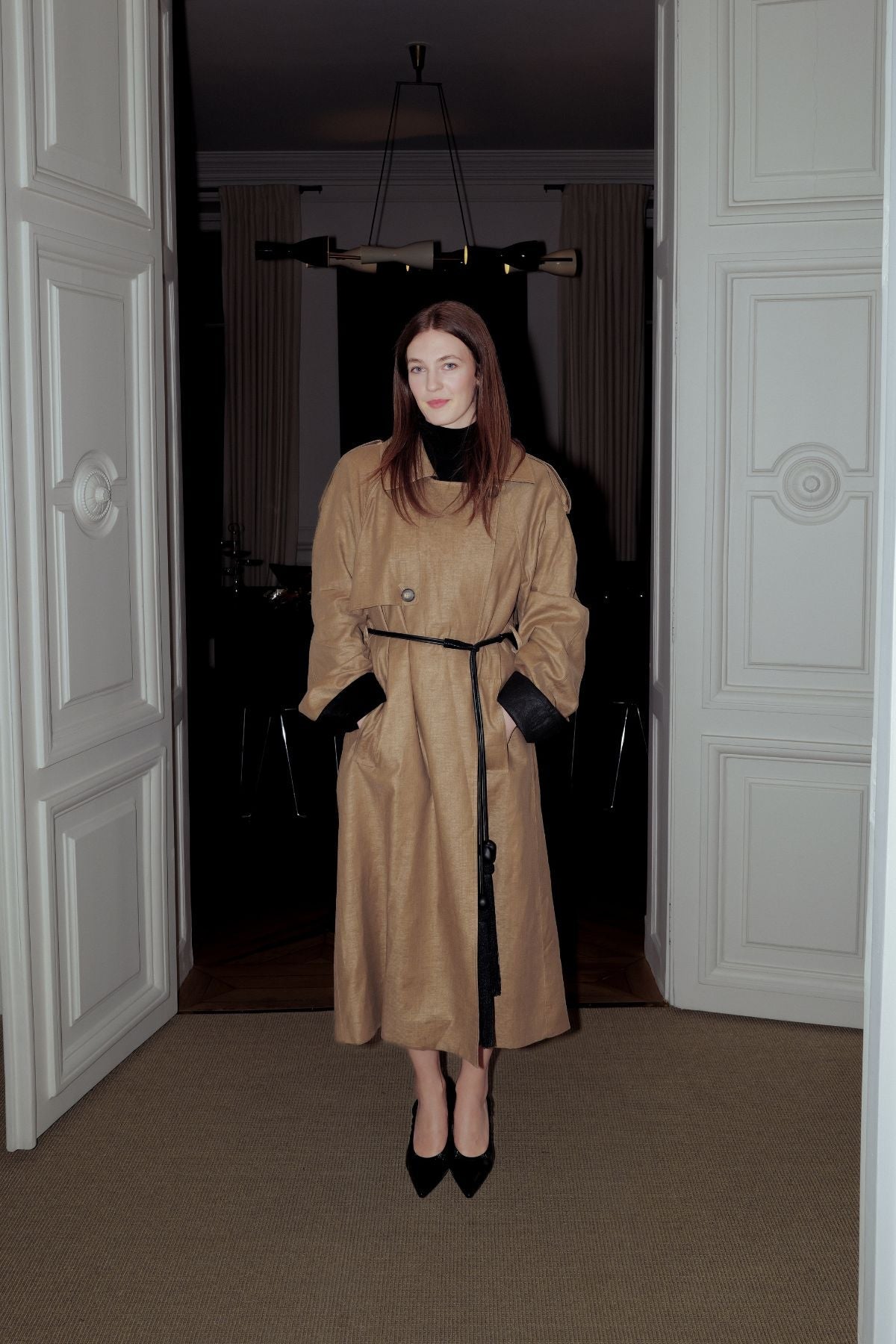 Ember Trench Coat