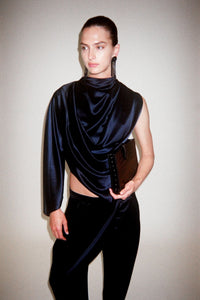 Velin Drape Top
