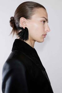 Friesian Feather Earrings
