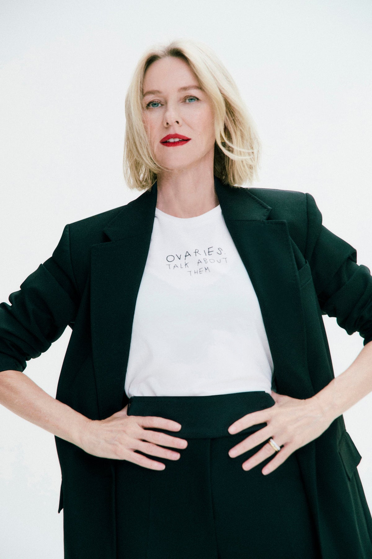 Ovarian Cancer Slim Tee