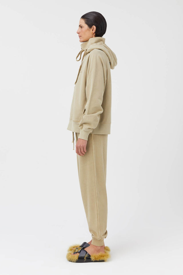 Burford Cotton Hoodie in Sand Beige - C&M |CAMILLA AND MARC® Official