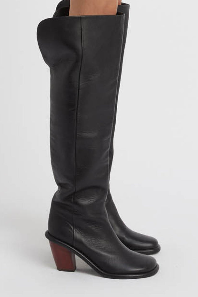 Maya Over the knee Boot in Black CAMILLA AND MARC C M